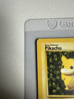 #1 Pikachu WOTC Black Star Promo Red cheeks; Sugimori art Vintage Pokemon - Image 3