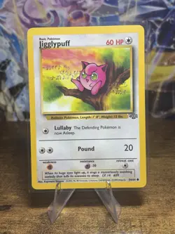 Pokemon TCG Vintage WoTC Jungle Set Jigglypuff #54/64 - Image 1