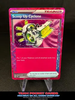 Scoop Up Cyclone 162/167, Twilight Masquerade, Pokemon, NM - Image 1