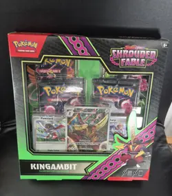 Pokemon TCG Kingambit Illustration Collection Shrouded Fable Box - Image 1