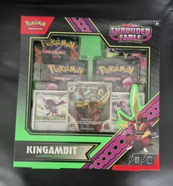 Pokemon TCG Kingambit Illustration Collection Shrouded Fable Box - Image 2