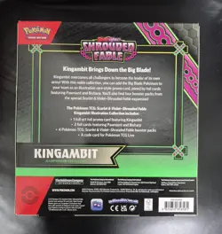 Pokemon TCG Kingambit Illustration Collection Shrouded Fable Box - Image 3