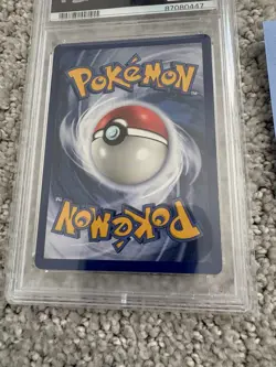 Pokemon Charmander 1st Edition Base Set 1999 46/102 PSA 7 NM - Image 3