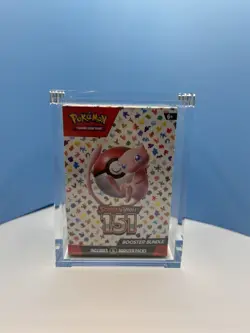 Pokemon Booster Bundle Premium Acrylic Display Protector Case UV Protection - Image 1