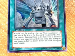 yugioh Tri-Blaze Accelerator FOTB-EN041 Ultimate Rare 1st Edition near mint - Image 5