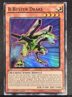 B-Buster Drake SDKS-EN002 Seto Kaiba 1st Edition (B) - Image 1