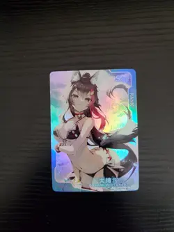 Goddess Story Senpai Goddess Haven Card - Hololive - Ookami Mio - SSR-013 - Image 1