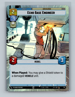 Star Wars Unlimited - Echo Base Engineer (Hyperspace Foil) (JTL) 778 - Image 1
