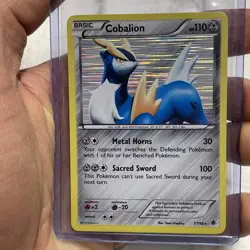 Pokemon Cobalion Reverse Holo Emerging Powers 77/98 Pokemon TCG Card NM/MT 2011 - Image 1