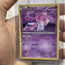 Mesprit 37/101 B&W Plasma Blast Holo Rare Pokemon Trading Card Game 2013 NM TCG - Image 1