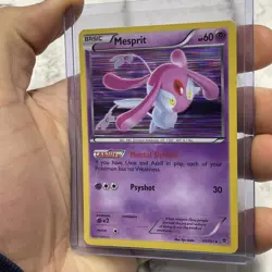 Mesprit 37/101 B&W Plasma Blast Holo Rare Pokemon Trading Card Game 2013 NM TCG - Image 2