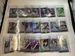 Weiss Schwarz SR R RR RRR Lot EN/JP 22 cards - Image 1