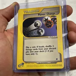 Pokemon Card - Expedition 147/165 - POWER CHARGE (uncommon) - NM Vintage TCG Vtg - Image 2