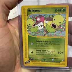 Pokemon Card - Aquapolis 68/147 - BELLSPROUT (common) - NM Pokemon Nintendo Vtg - Image 1