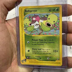 Pokemon Card - Aquapolis 68/147 - BELLSPROUT (common) - NM Pokemon Nintendo Vtg - Image 2