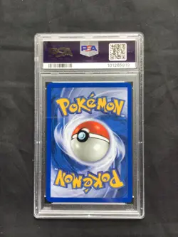 Pokemon Cards: 1st Edition Neo Genesis Rare Holo: Meganium 10/111 PSA 8 - Image 4