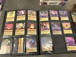 Disney Lorcana Fabled compleate base set 193 cards - Image 3