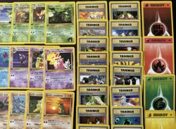 Complete 1st Edition Common/Uncommon Gym Heroes Pokemon 90 Card Set LP/NM - Image 3
