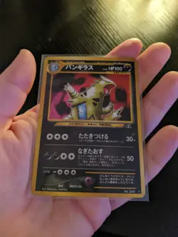 Tyranitar ハンキラス Crossing the Ruins Holo Pokemon Card (Japanese) - Image 1