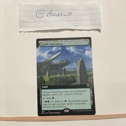 Castle Garenbrig (Extended Art) - Throne of Eldraine (NM) - Image 1