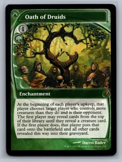 Mystery Booster 2 #212 Oath of Druids (Future Sight) - Image 1