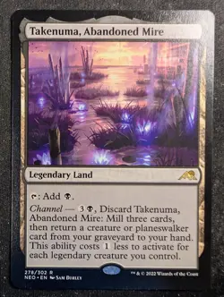 Takenuma, Abandoned Mire - Kamigawa: Neon Dynasty (MTG) - Image 1