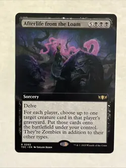 Afterlife from the Loam (Extended Art) Commander: Tarkir: Dragonstorm Regular - Image 1