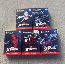 Magic: The Gathering Spider-Man Welcome Deck 5 Colors SEALED - Image 1