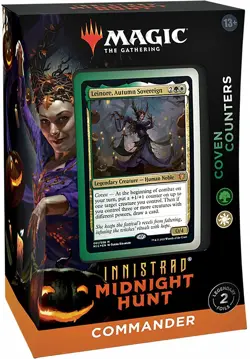 Magic: The Gathering Innistrad: Midnight Hunt Commander Deck Coven Counters 630509987153 - Image 1