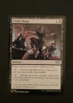 Lively Dirge - 93 - OTJ - NM - MTG Magic the Gathering - Image 1