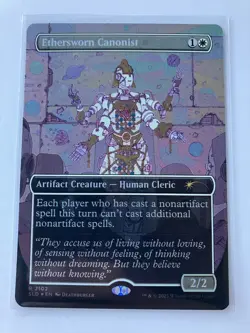 Ethersworn Canonist (Galaxy Foil) Secret Lair Drop Foil - Image 1