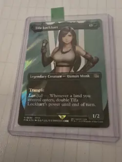 Tifa Lockhart (Borderless) (Surge Foil) Final Fantasy MTG NM Englisch - Image 1