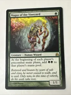 Magus Of The Vineyard X1 Future Sight Ex Condition See Pics Front Back - Image 1
