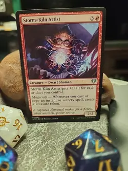 MTG Storm-Kiln Artist - Regular - Commander Masters #0260 - Image 1