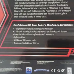 Pokemon TCG : Team Rocket's Mewtwo Ex Box Destined Rivals - New & Sealed - Image 3