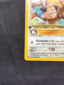 Pokemon Cards: Neo Genesis 1st Edition Rare: Cleffa 20/111 - Image 5