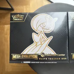Pokemon TCG Mega Evolution Pokemon Center ETB Lucario & Gardevoir Pair Sealed - Image 3