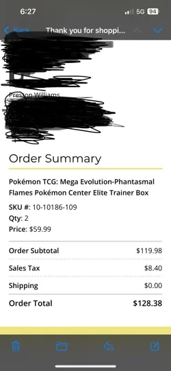 Pokemon: Phantasmal Flames Pokemon Center PC ETB ✅CONFIRMED PRESALE✅ SHIPS NOV - Image 3