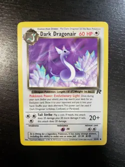 Dark Dragonair Team Rocket 33/82 *NM* Pokemon TCG Uncommon WOTC 1999 Vintage E - Image 1
