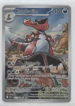 Krookodile Illustration Rare Pokemon Black Bolt BLKEN #137 - Image 1