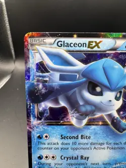 Pokemon TCG Glaceon EX 20/124 XY Fates Collide Ultra Rare - Image 3