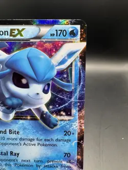 Pokemon TCG Glaceon EX 20/124 XY Fates Collide Ultra Rare - Image 4