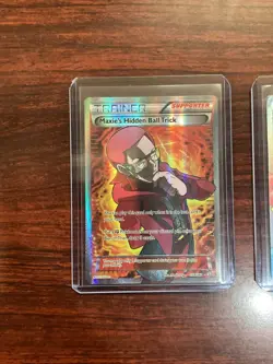 Pokemon TCG Xy Fossil Researcher Full Art And Maxie’s Hidden Ball Trick Full Art - Image 2