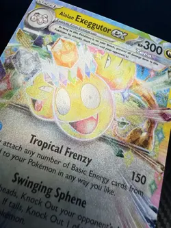 Alolan Exeggutor ex 133/191 Double Rare NM Surging Sparks Pokemon TCG - Image 3