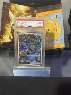 2023 Pokemon Pal En-Paldea Evolved Illustration Rare Rookidee #225 PSA 10 - Image 1
