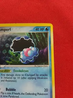 Pokemon: Clamperl #58/101 Hidden Legends Reverse Holo 2004 Vintage - LP - I7 - Image 5