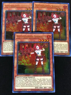 Yugioh Witchcraft Schmietta MP20-EN221 1ST ULTRA x3 (NM) - Image 1
