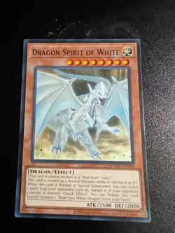 Dragon Spirit of White (Unlimited Misprint) SDWD-EN008 Structure Deck: Blue-Eyes - Image 1