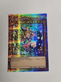 Yu-Gi-Oh TCG Quarter Century Stampede Dark Magician Girl RA04-EN107 QCR NM - Image 1