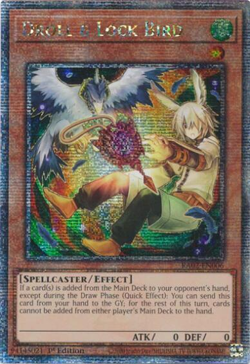YUGIOH DROLL & LOCK BIRD 1ST EDITION QUARTER CENTURY SECRET RARE NM RA02-EN006 - Image 1